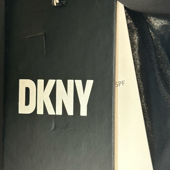 DKNY Shirred Waist Swim Skirt - Black - size XL - Picture 9 of 10